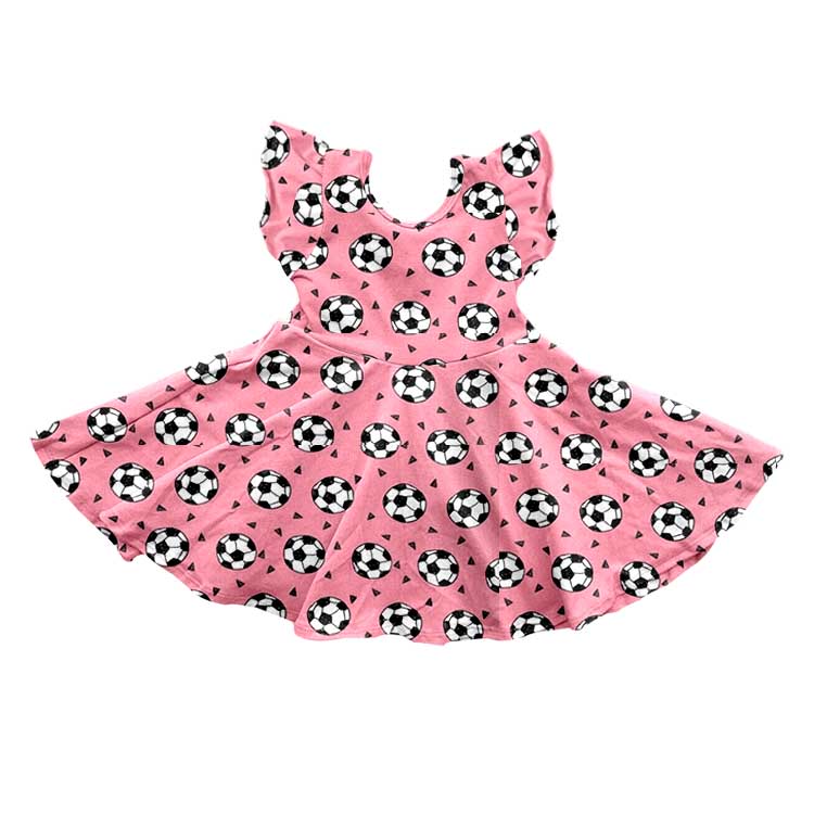 GSD0328 short sleeven summer girl dress football preorder 20230315