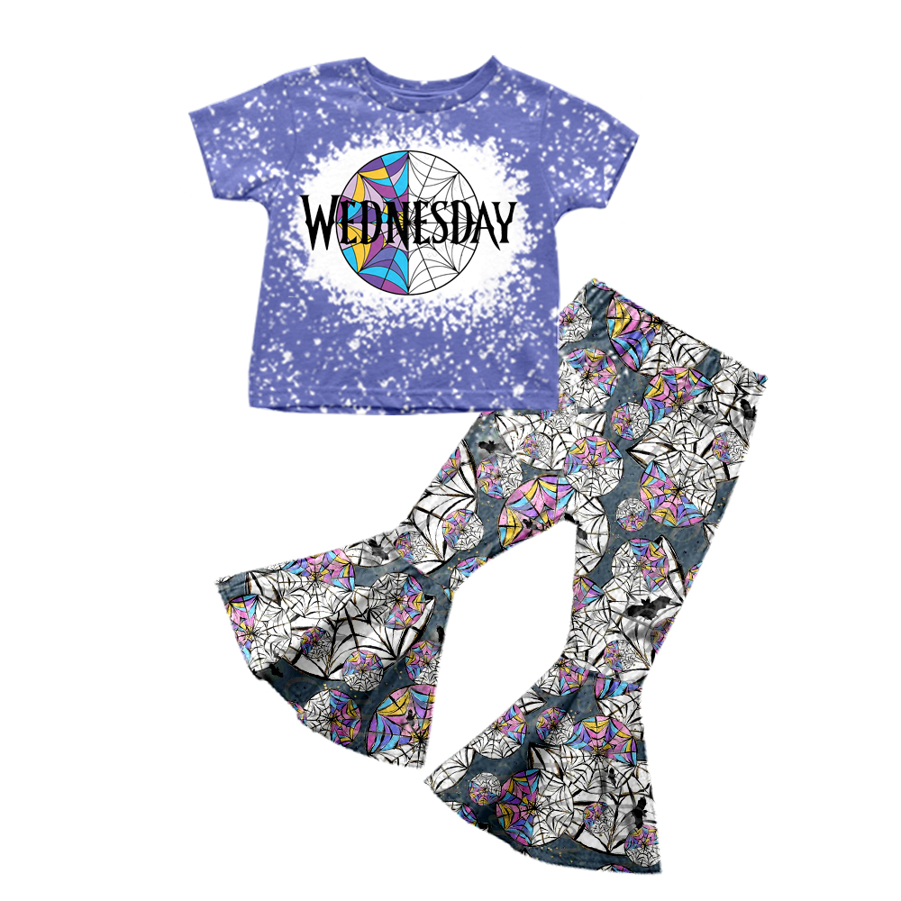 GSPO0645 wednesday short sleeve girl outfit preorder 20230422