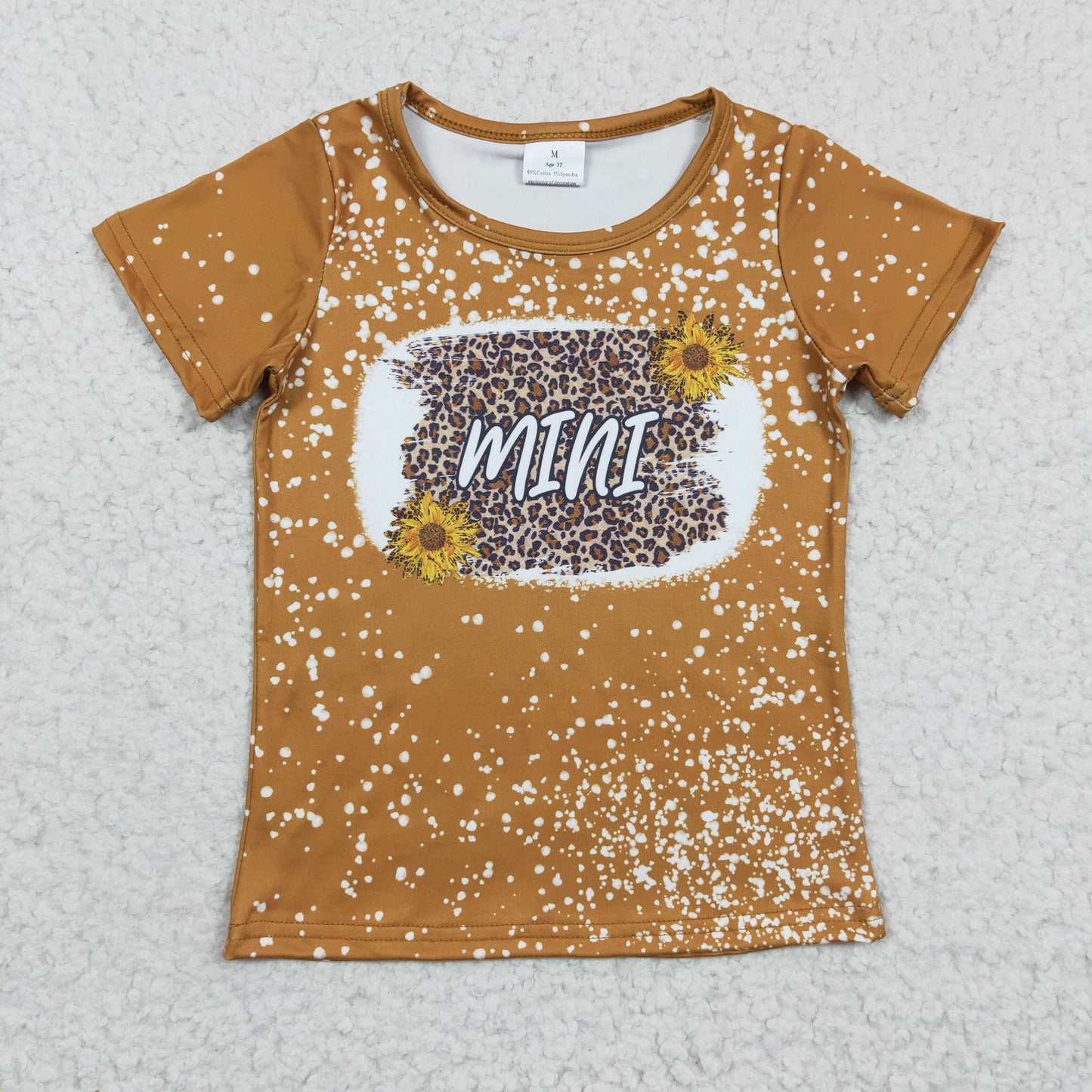 GT0098 kids Girl top shirt mini short sleeve top mama & kid 20230615 RTS