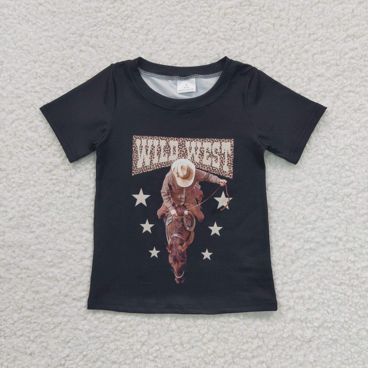 GT0152 RTS western Baibie short sleeve girl tee t-shirt top 20230225