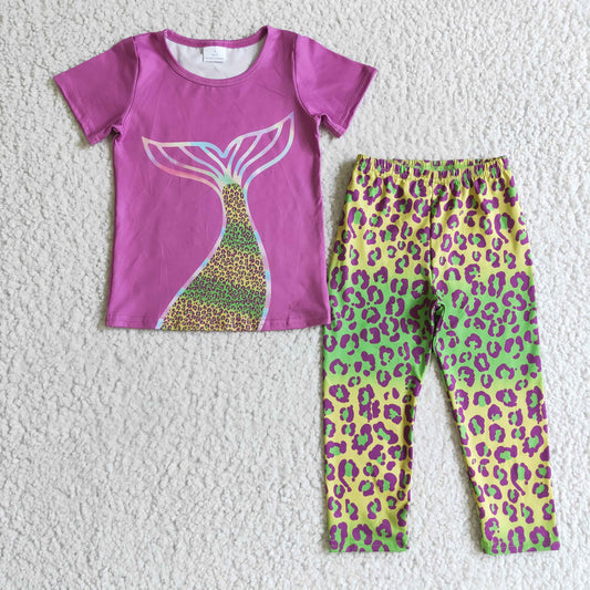 1024 long sleeve mermaid girl outfit RTS
