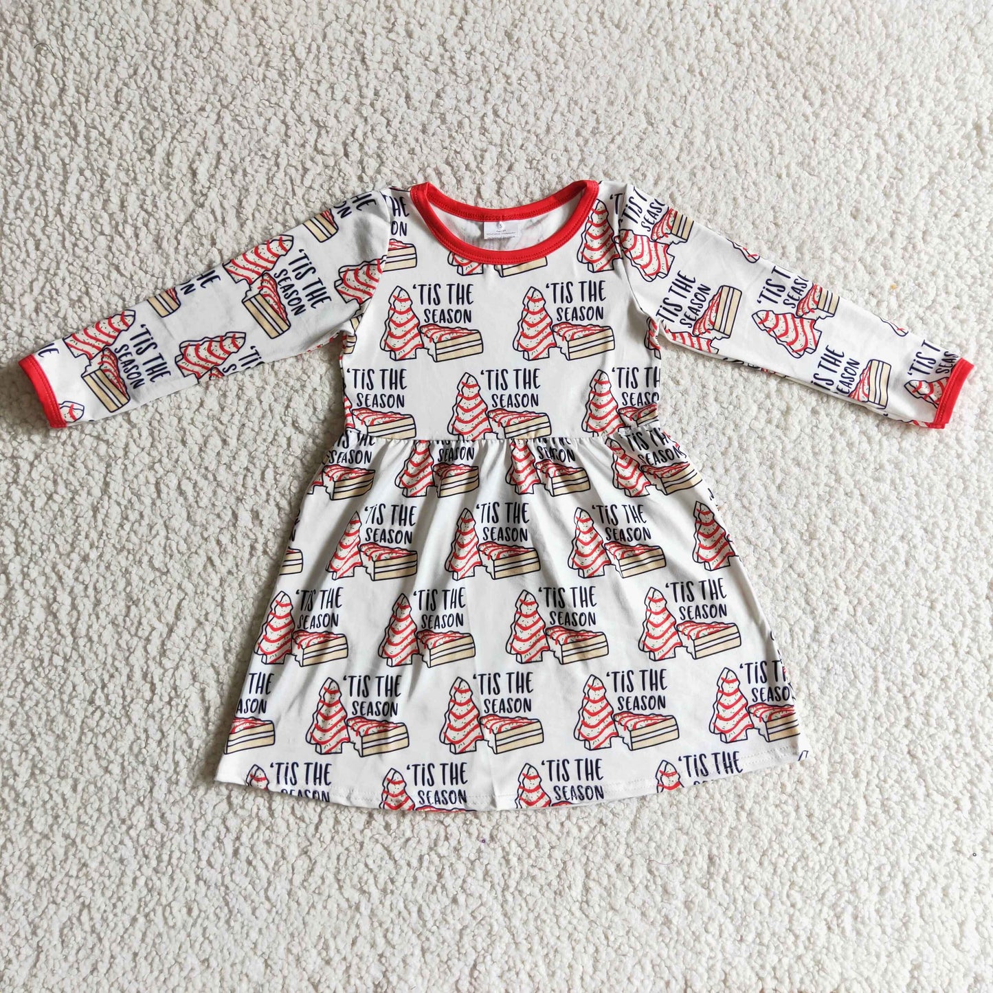 promotion GLD0110 RTS long sleeve fall cake season girl dress RTS 20230822