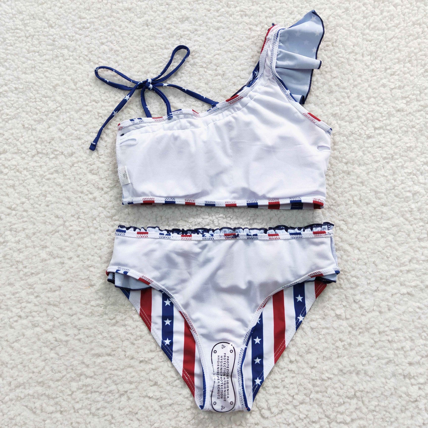 S0042 western 4th July star USA swimware swimsuit 20230411 RTS