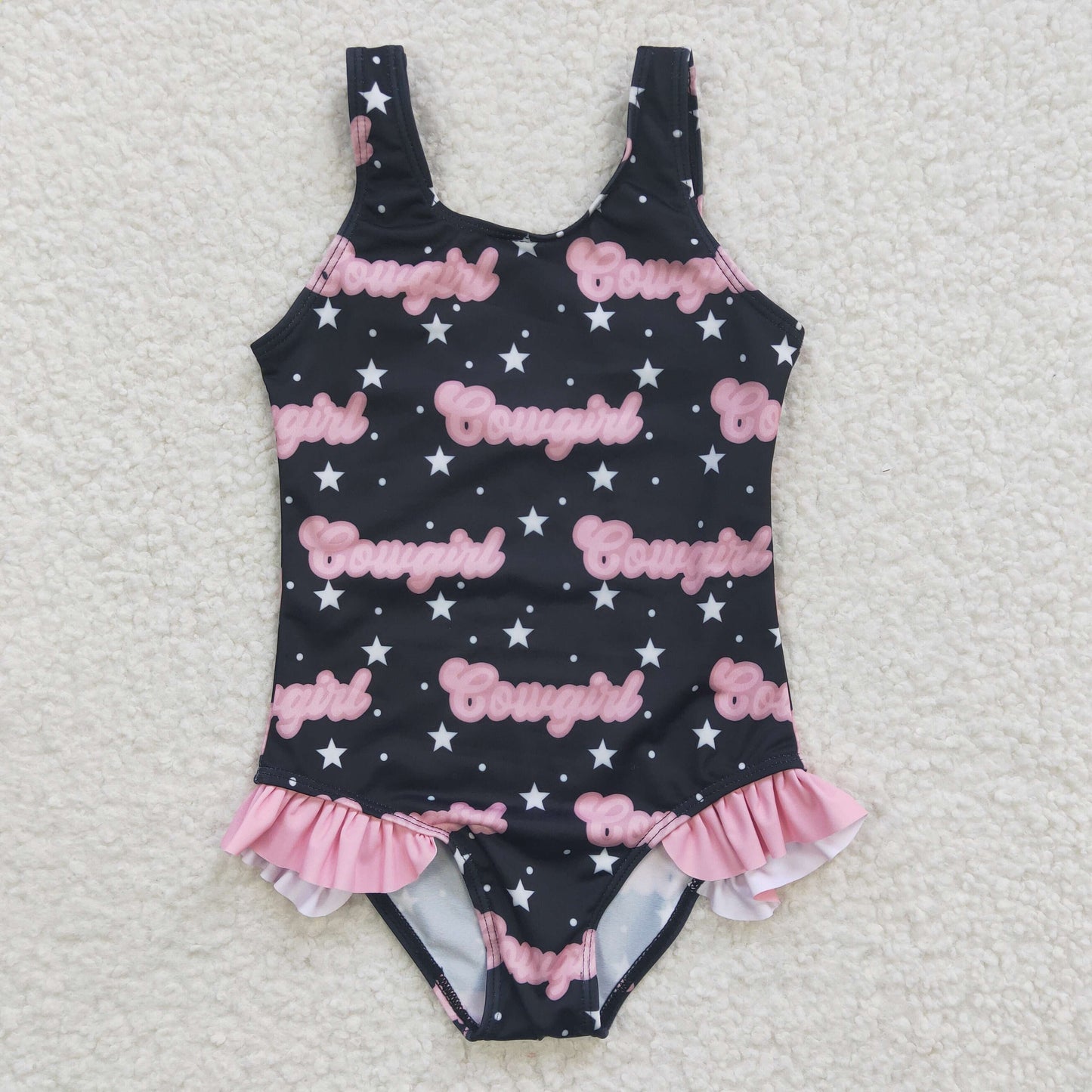 S0050 cow girl swimware bathing suit swimsuit RTS 20230314