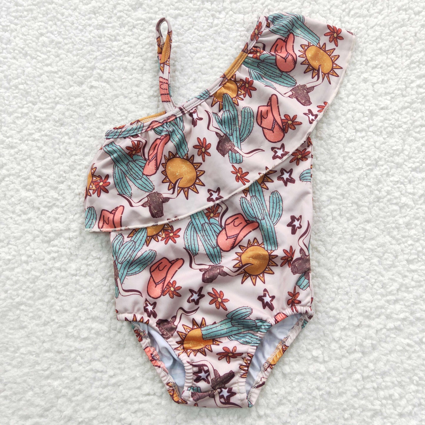S0136 Western rodeo swimware swimsuit 20230331