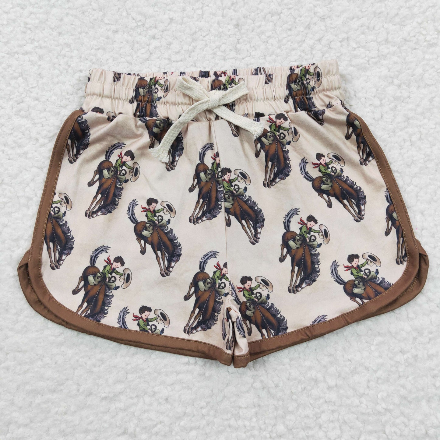 SS0088 Western print sports shorts 20230412 RTS