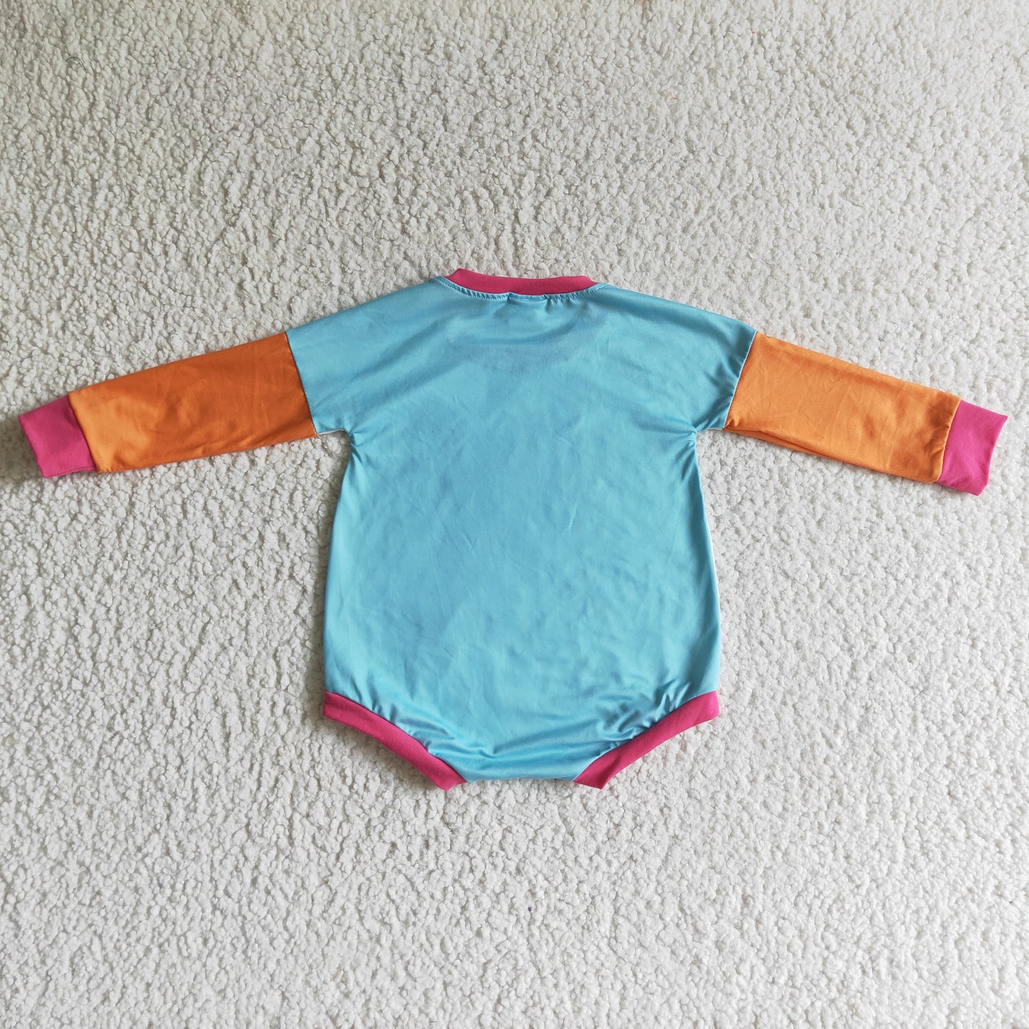 halloween long sleeve baby girl bubble romper 0928