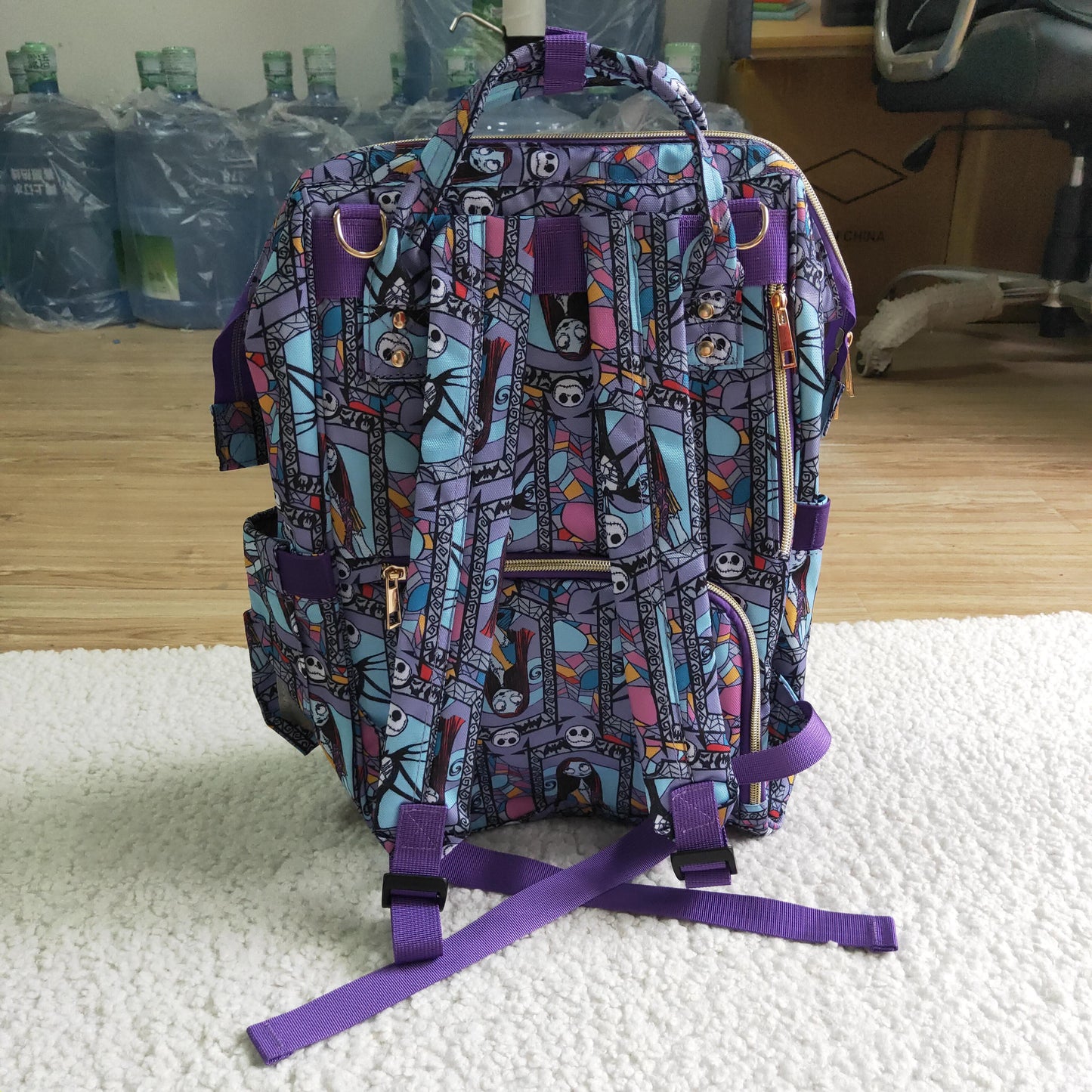 RTS Purple halloween backpack 0611