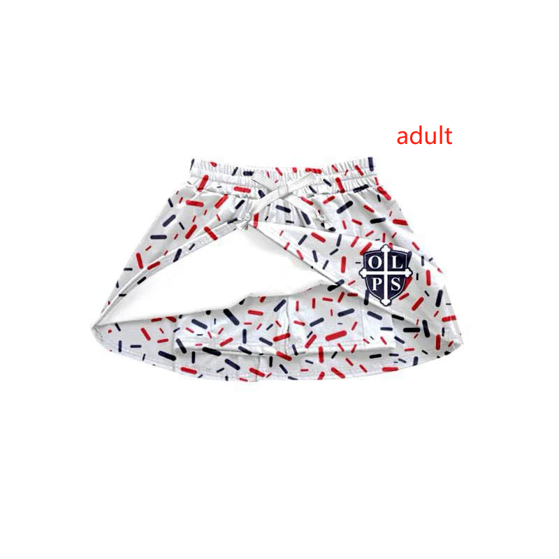 adult custom skirt shorts MOQ 3