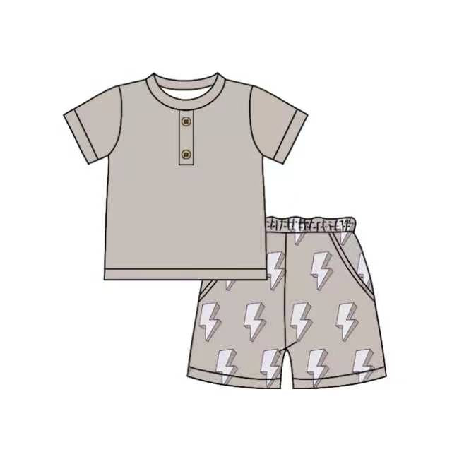 MOQ8  Custom BOY outfit free shipping over $100