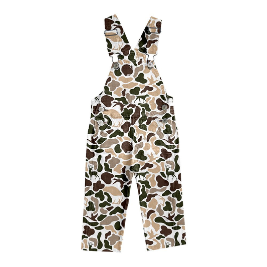 P0828 camo denim jumpsuit jeans overall suspender pants 202408 preorder
