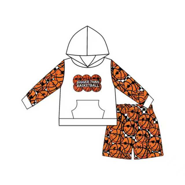 custom MOQ5 Basketball pocket HOODIE  boy outfit