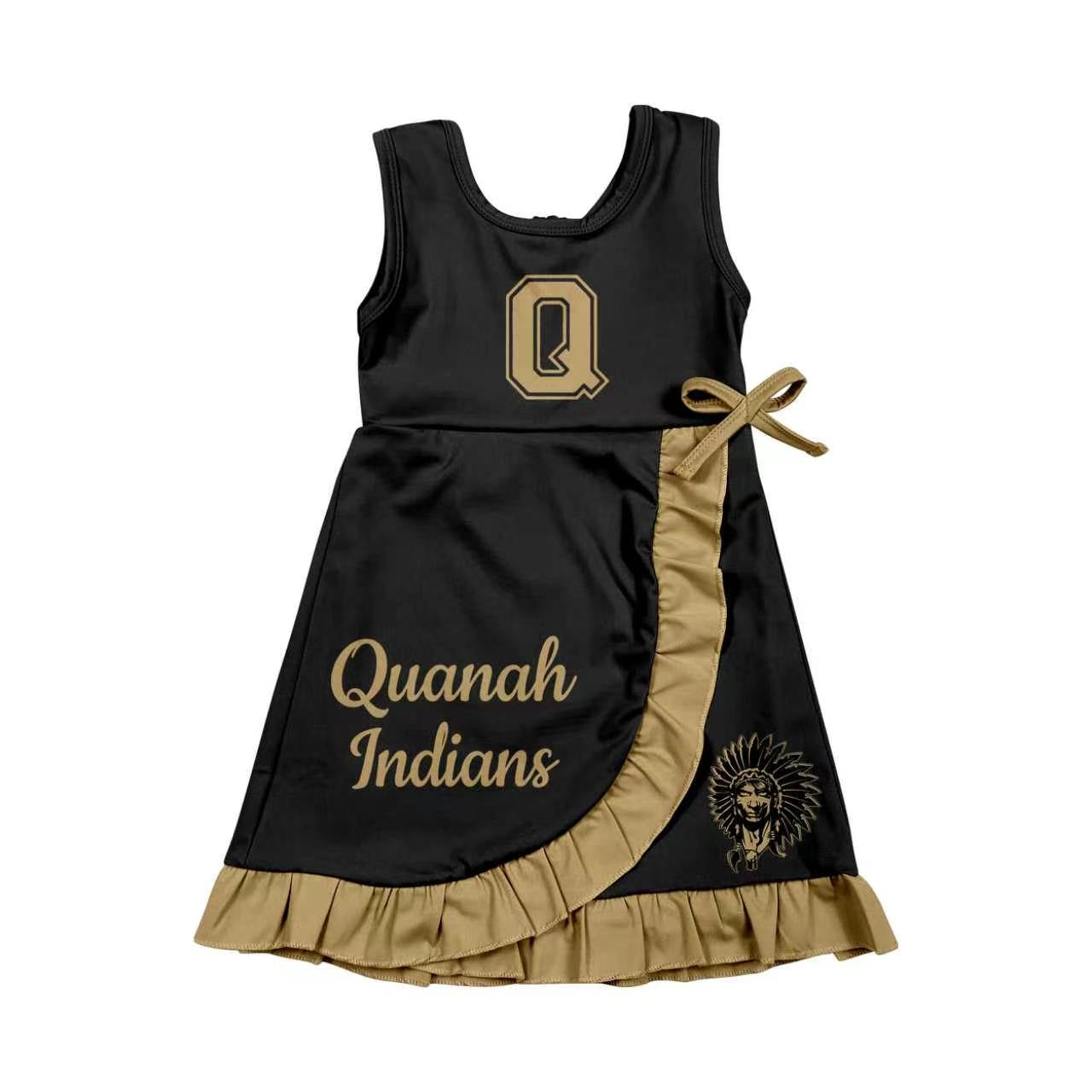 MOQ5 yoga Quanah Indians Custom  girl dress