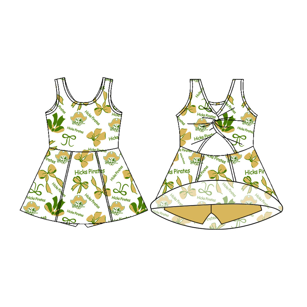 MOQ5 Custom Hicks Pirates Yoga girl dress 2025