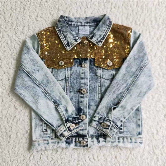 6 B12-10 Popular Sequin Denim Jacket 20230110 RTS