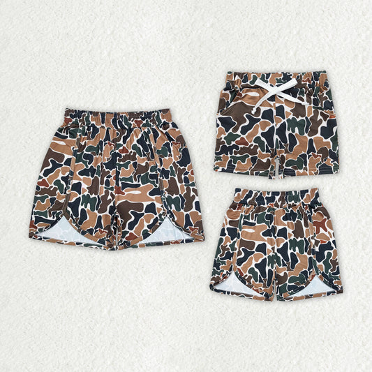 SS0359 camo kids boy shorts 202408 RTS