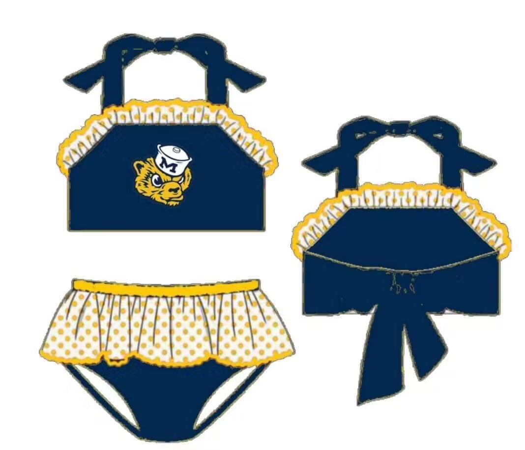 football team custom girls swimsuit swimwear MOQ3 (before5thMay no moq)