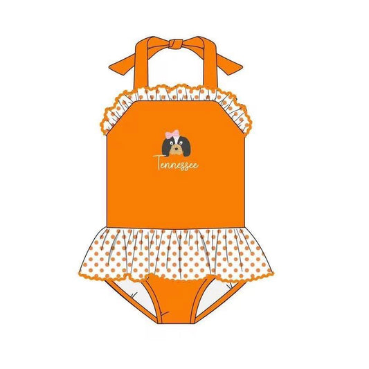 football team custom girls swimsuit swimwear MOQ3 (before5thMay no moq)