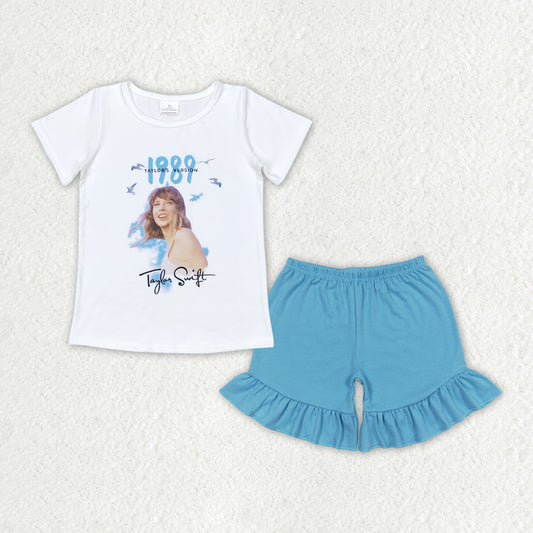 GSSO1452组合 TS taylor swift girl shorts outfit 202406 RTS