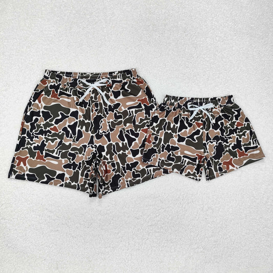 S0479 western boy swimming camo trunks shorts 202411 RTS