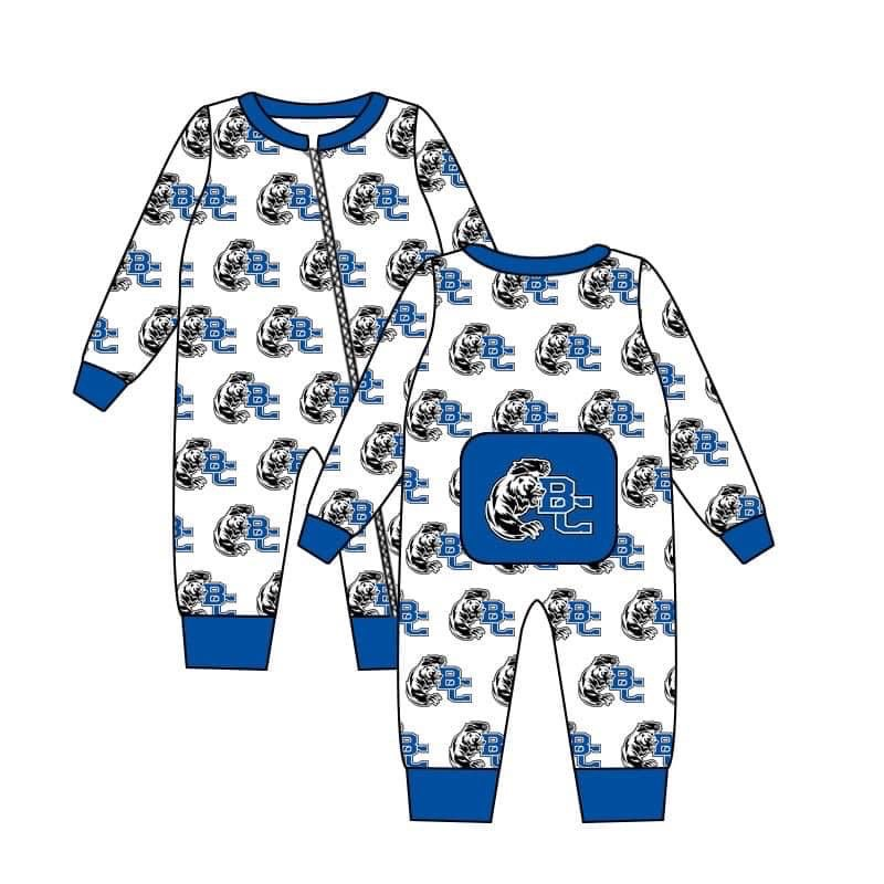 Bear BC CUSTOM MOQ3 football team BOY romper