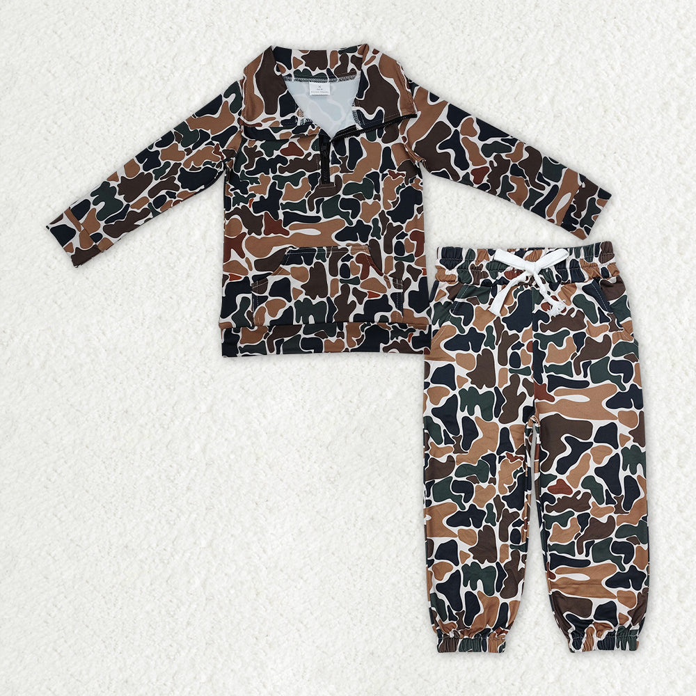 BLP camo sibling  boy outfit 202412 RTS