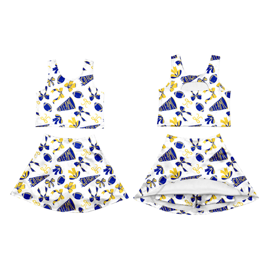 MOQ5 Custom cheer football  Yoga girl dress 2025