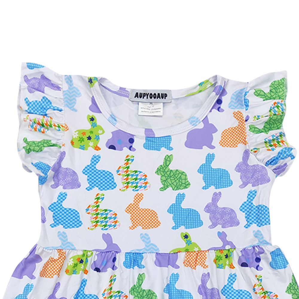 AUPYOOAUP Easter rabbit girl dress RTS