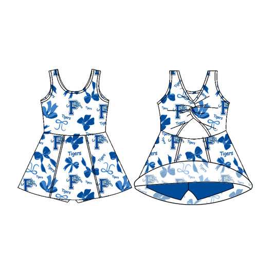 MOQ5 Custom Pitkin Tigers Yoga girl dress 2025