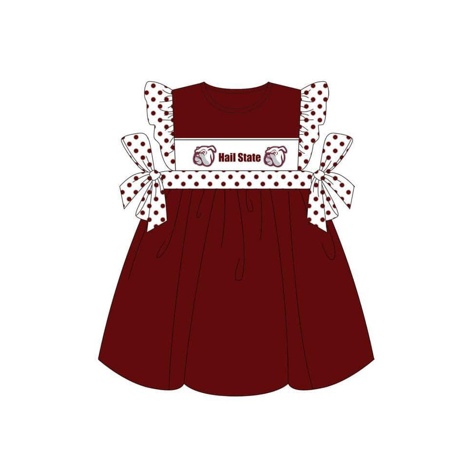 Hail State football team dress Custom MOQ:3 (no moq before 10th May)