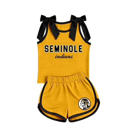 Custom moq5 SEMINOLE  athletic yoga sports  girl outfit shorts 202607