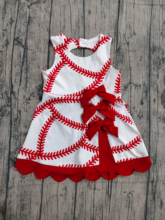 GSD3833 bow baseball yoga yellow girl  outfit skirt  202605 preorder