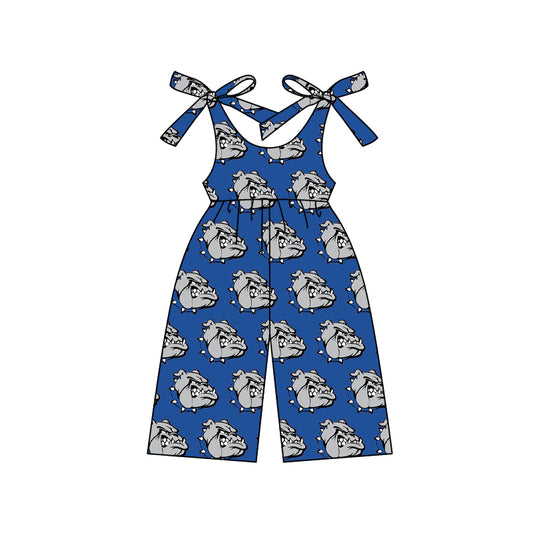 Bulldog CUSTOM football  MOQ5  kids Jumpsuit overall