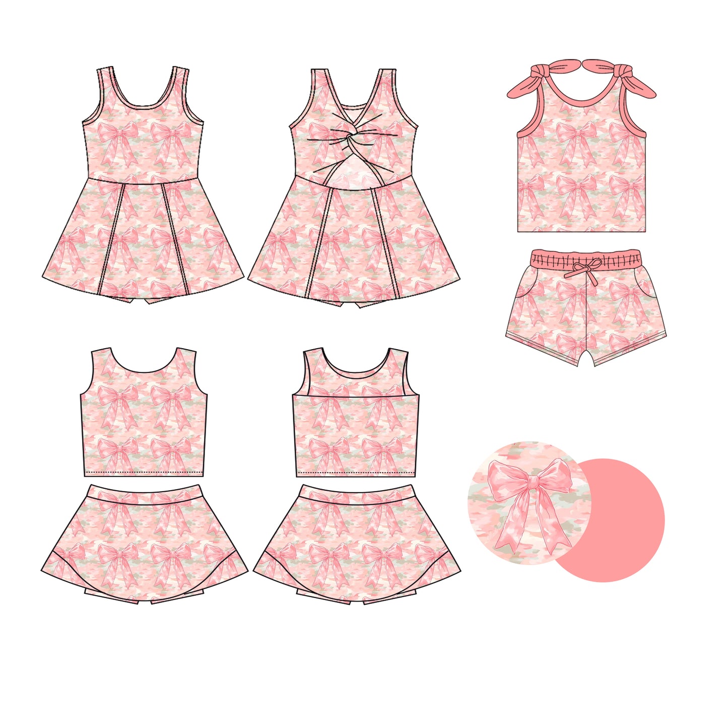 GSSO2683 bow girl outfit 202506 preorder