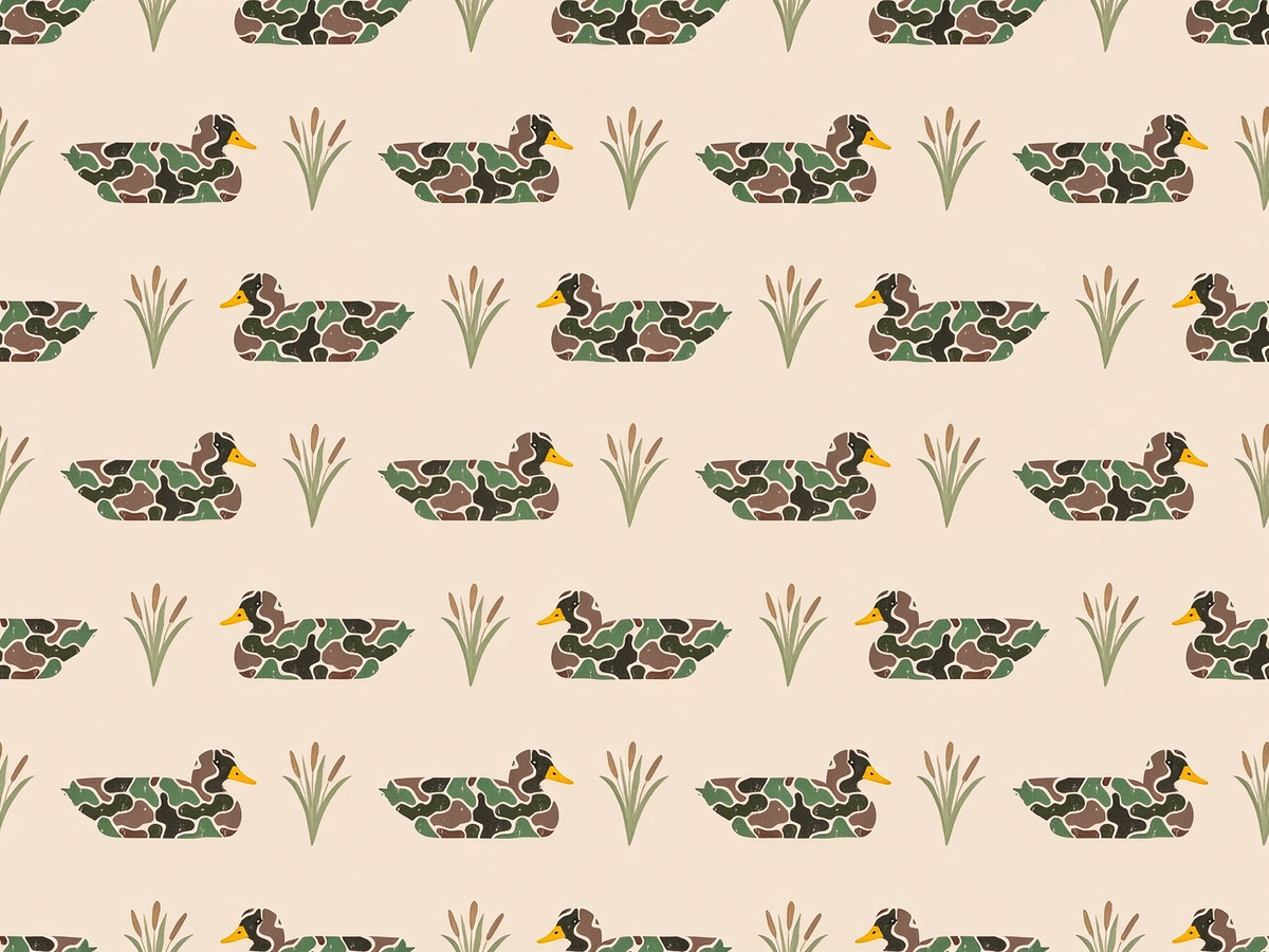 Preorder (moq 5) GLP4034 Baby Girl Clothes Duck Hunting Print Long Sleeve Flare Pant Set