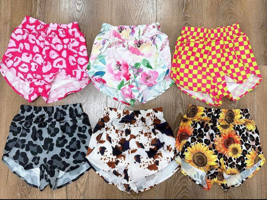 SS0381 sunflower girl sports shorts girl shorts 202410 preorder 202410