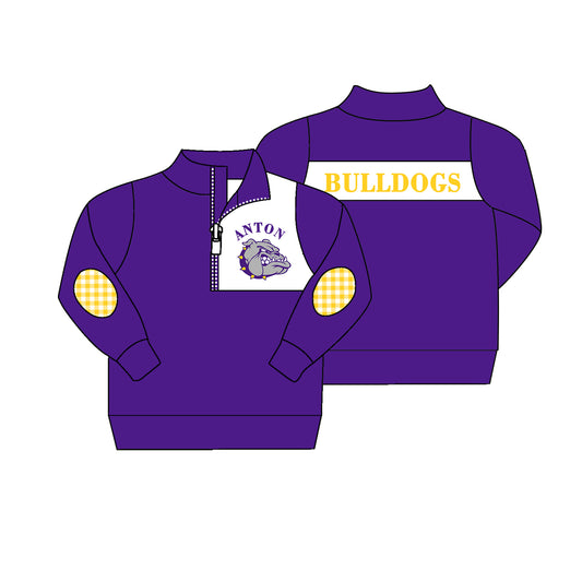 CUSTOM bulldogs team boy clothes MOQ:3