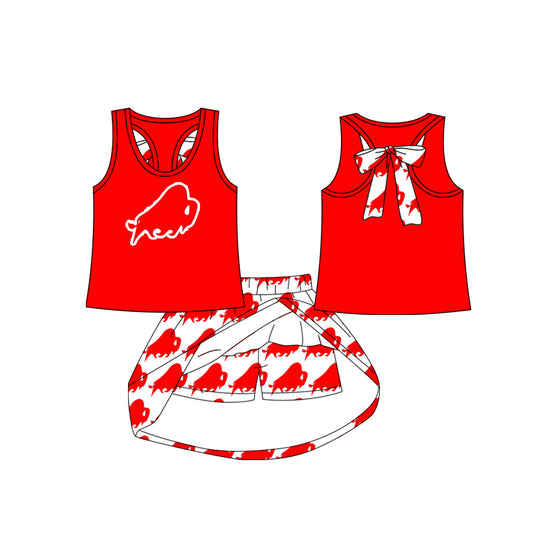 Stanton Buffaloes CUSTOM football  MOQ5  kids outfit Skirt