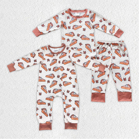 BLP0188 RTS western cake long sleeve kids boy pajamas outfit  20230905