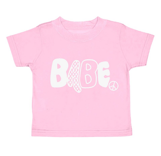 GT0492 top tee babe girl t-shirt  preorder 202401