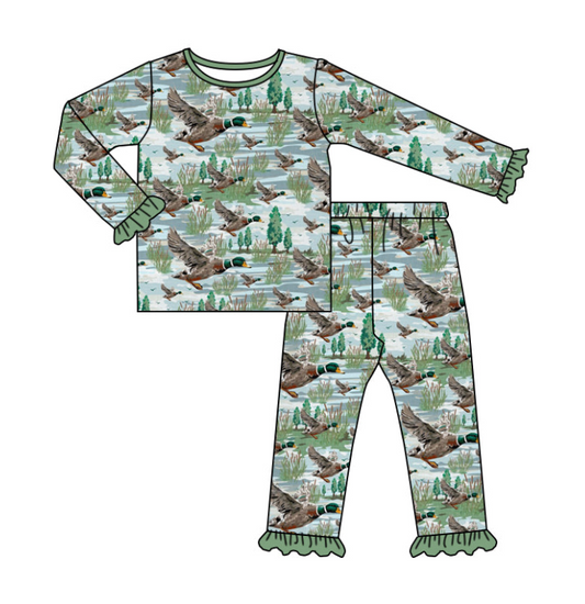 duck camo custom MOQ3 kids outfit (NO MOQ BEFORE 30TH April )