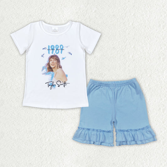 GSSO1453组合TS taylor swift girl shorts outfit 202406 RTS