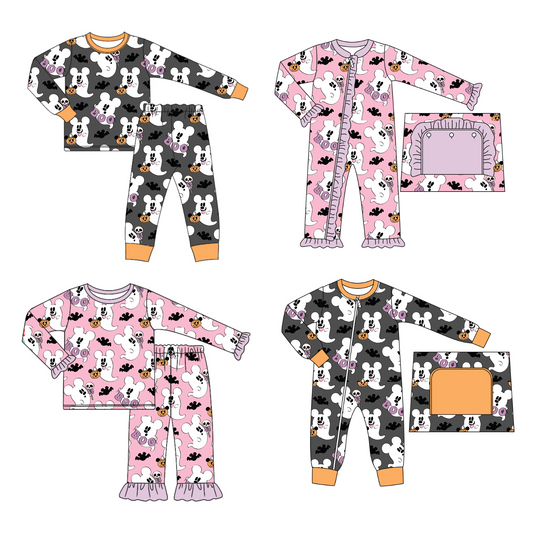 Halloween mouse boo sibling BLP0693 preorder boy pajamas outfit 202407