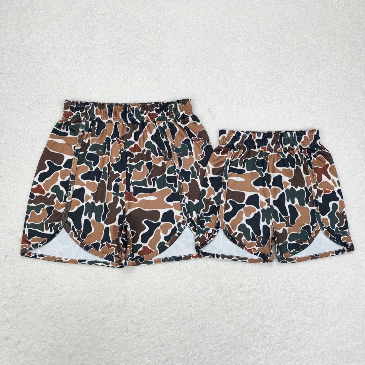 SS0354  camo girl shorts 202406  sibling RTS