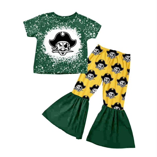 Pirate Set  custom MOQ3  Papa’s Little Girl bell bottom girl outfit  202507