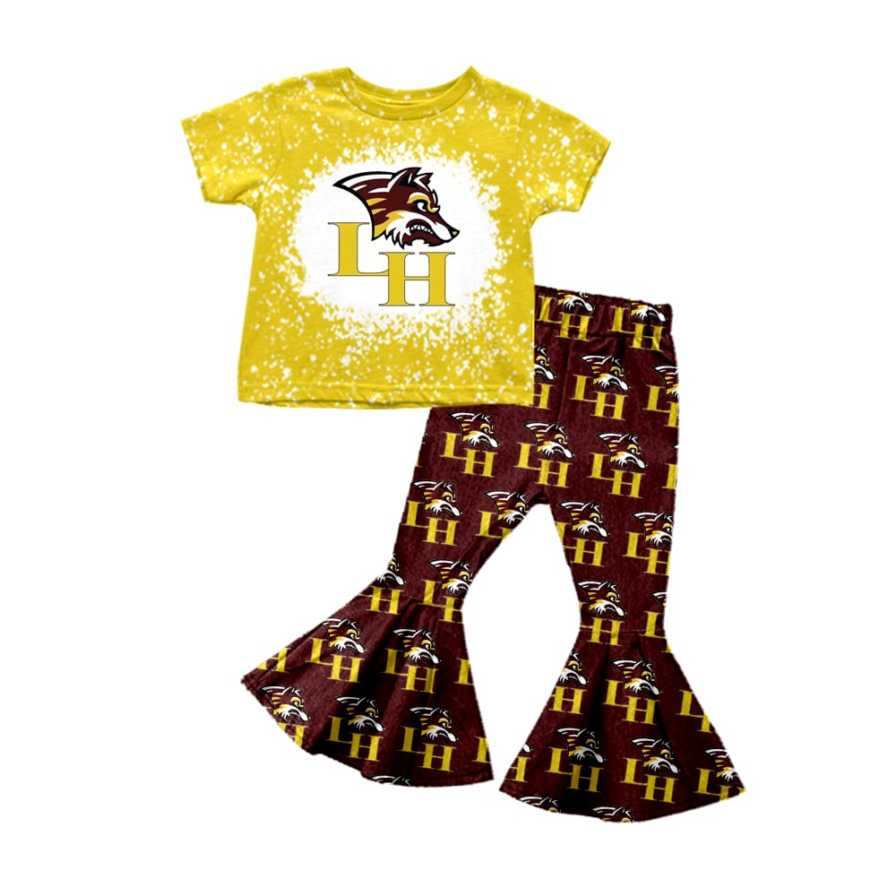 Lake Hamilton wolves LH CUSTOM football  MOQ3  kids outfit