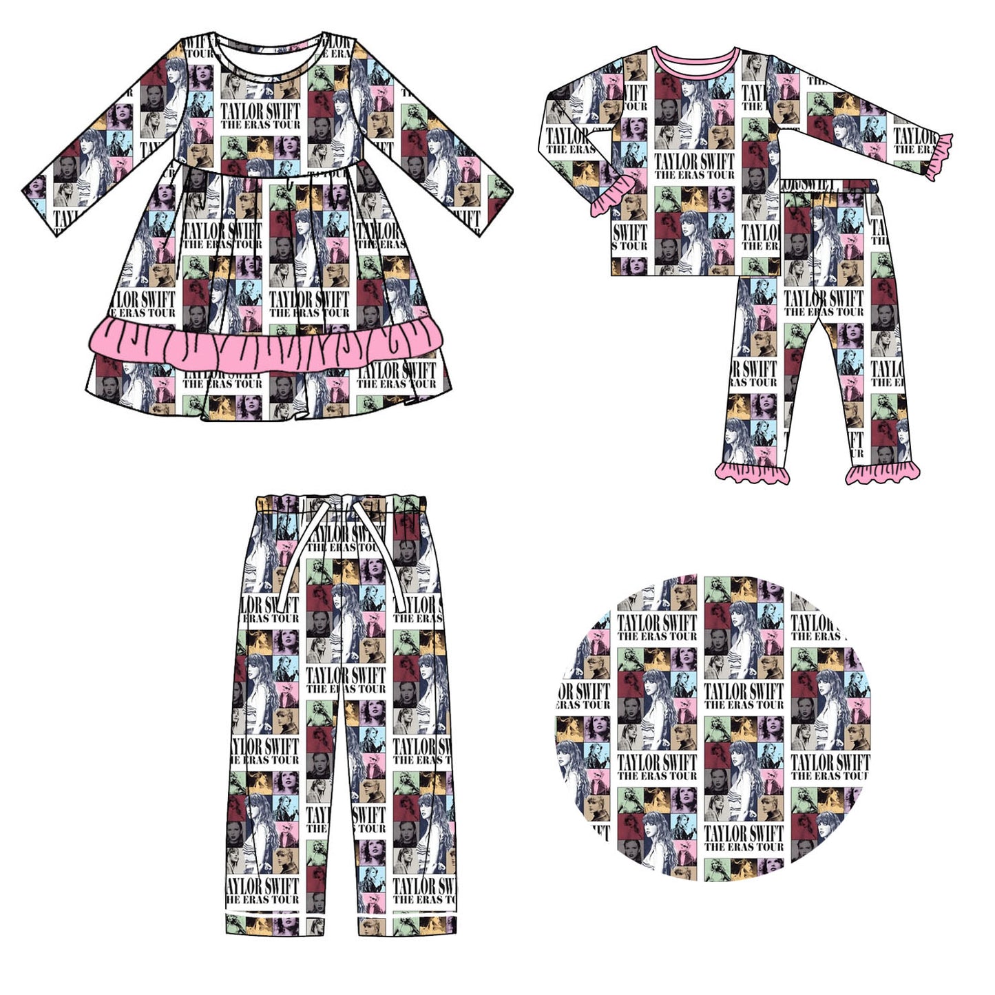 Bamboo TS taylor swift sibling GLP1516 pajamas girl outfit  202408 RTS