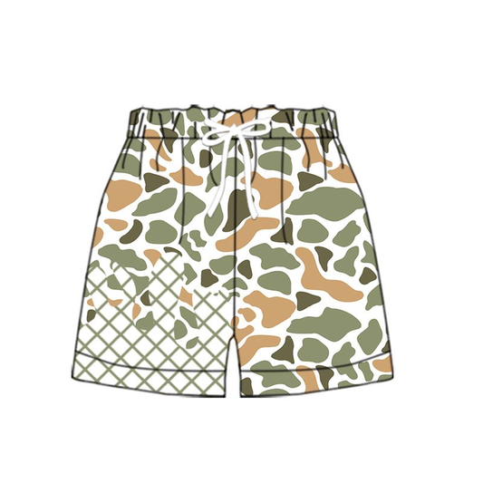 SS0649  boy splatter ice cream drip shorts 202509 preorder