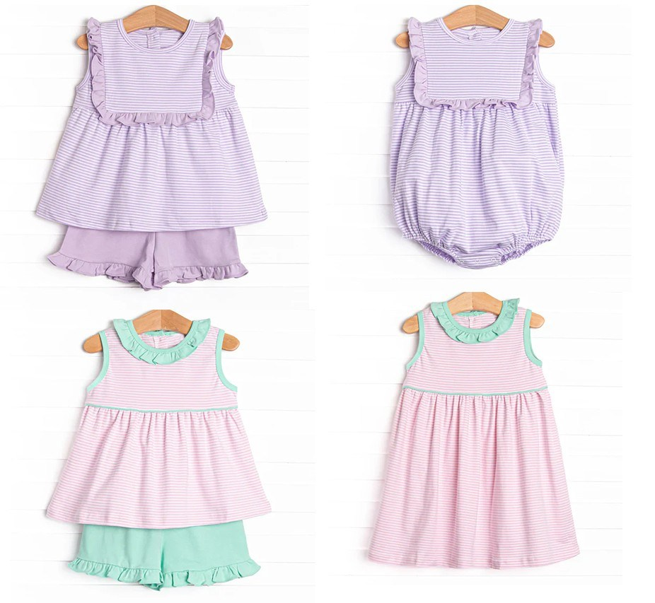SR3100  romper kids summer romper 202504  preorder