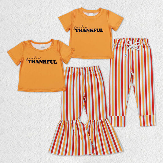 GSPO0883 thankful thanksgiving short sleeve girl outfit RTS 20231009